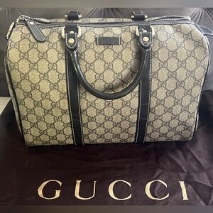 Gucci Vintage PVC Leather Bag 🤎